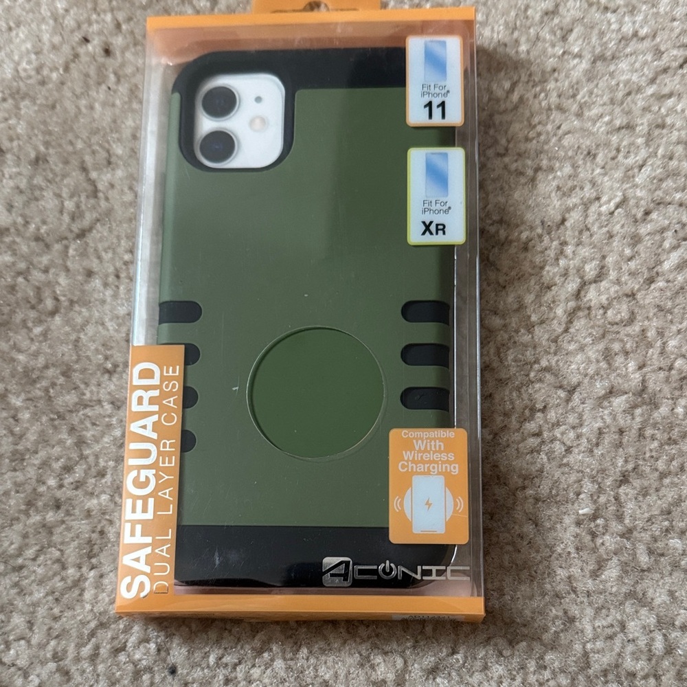 Iconic Green Dual Layer iPhone 11 Case